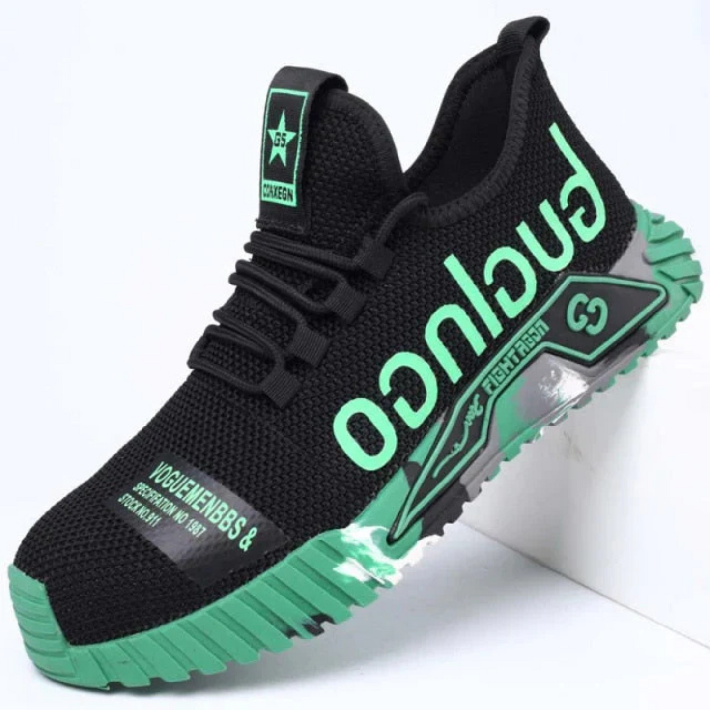 Męskie Sneakersy Sportowe Oddychająca Cholewka Antypoślizgowa Podeszwa