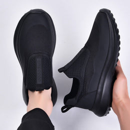 Buty Męskie Antypoślizgowe, Wyjmowana Wkładka I Wsparcie Postawy
