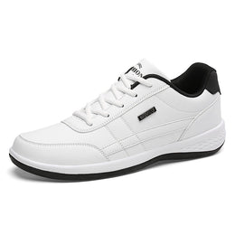 Męskie Sneakersy z Cholewką z Siatki i Grubą Podeszwą