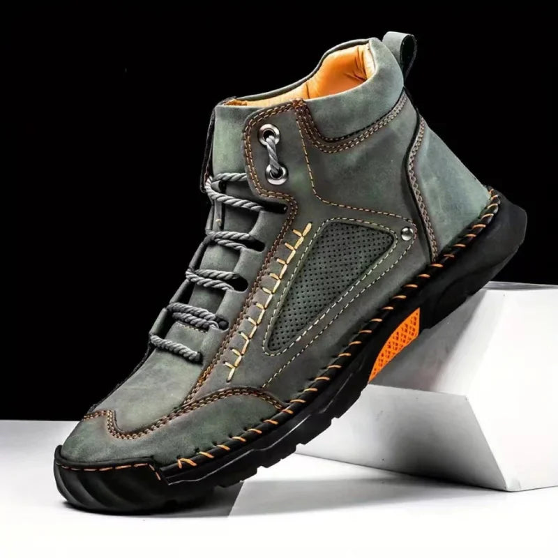 Męskie Buty Eleganckie z Wkładką Ortopedyczną i Wsparciem Łuku Stopy