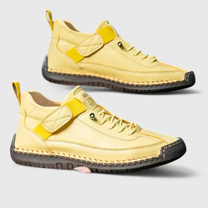 Damskie Sneakersy z Wsparciem Łuku Stopy i Szerokim Noskiem