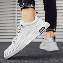 Męskie Sneakersy Wsuwane Niskie z Podeszwą Wtryskową