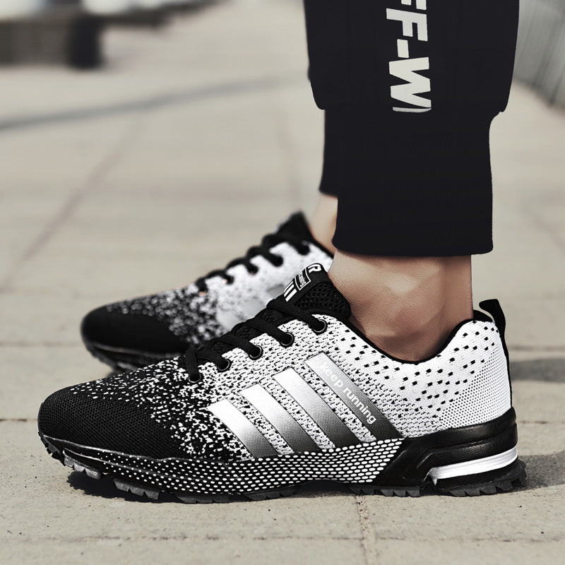 Męskie Buty Do Biegania, Lekkie I Oddychające, Sportowe Obuwie