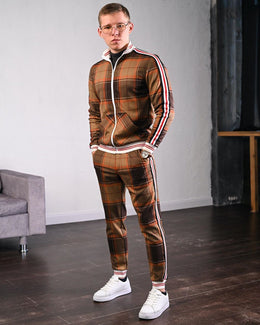 Męski Dwuczęściowy Dres Sportowy Z Długim Rękawem