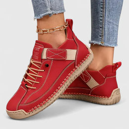 Damskie Sneakersy z Wsparciem Łuku Stopy i Szerokim Noskiem