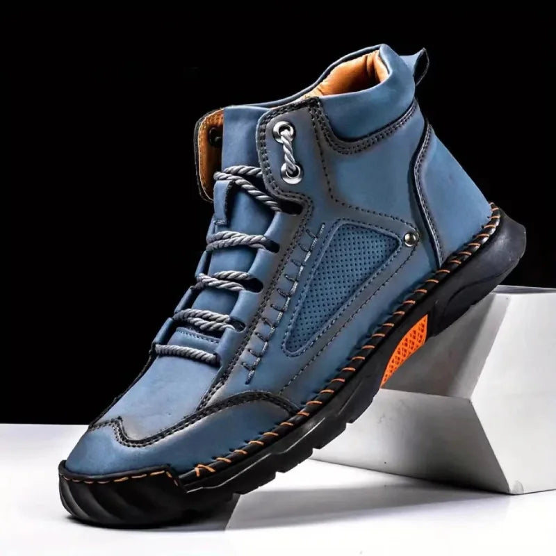 Męskie Buty Eleganckie z Wkładką Ortopedyczną i Wsparciem Łuku Stopy