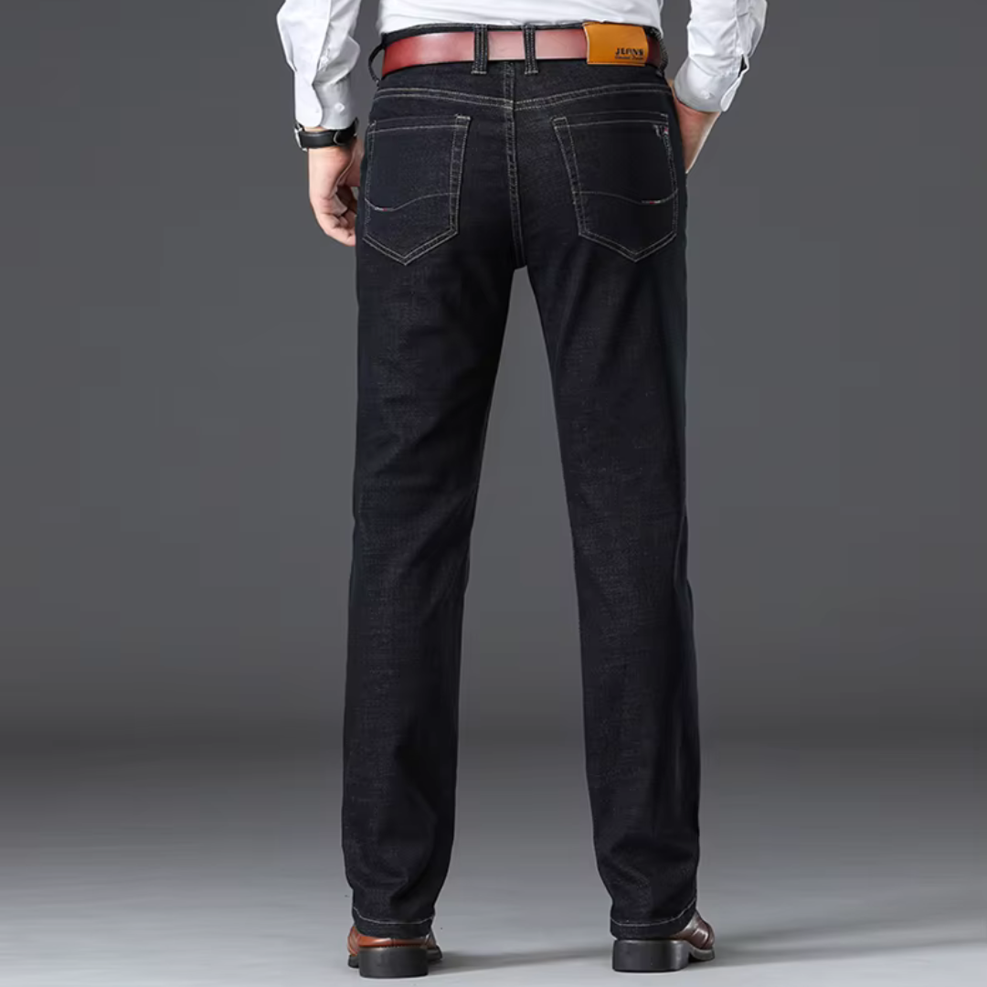Męskie Jeansy Denim Stretch Klasyczny Krój