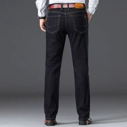 Męskie Jeansy Denim Stretch Klasyczny Krój