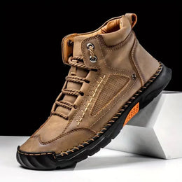 Męskie Buty Eleganckie z Wkładką Ortopedyczną i Wsparciem Łuku Stopy