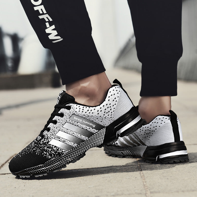 Męskie Buty Do Biegania, Lekkie I Oddychające, Sportowe Obuwie