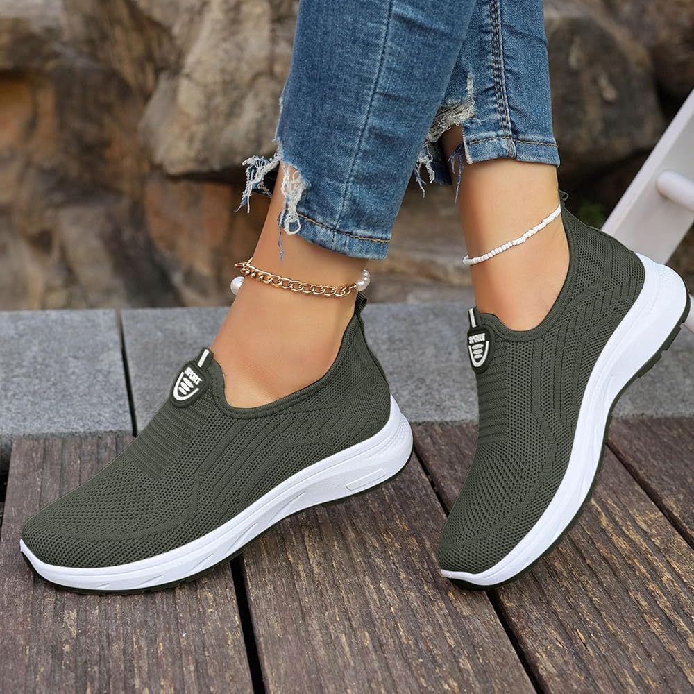 Damskie Oddychające Buty Z Siateczki Ze Wsparciem Stopy