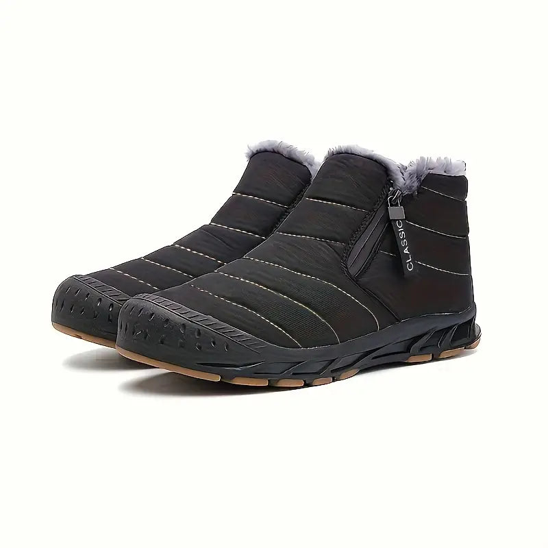 Damskie Buty Zimowe Ocieplane Polarem Wodoodporne Na Niskie Temperatury
