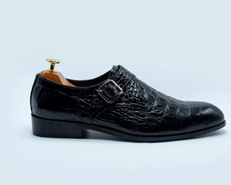 Meskie Skorzane Buty Wizytowe Z Gumowa Podeszwa, Sznurowane, Formalne Buty