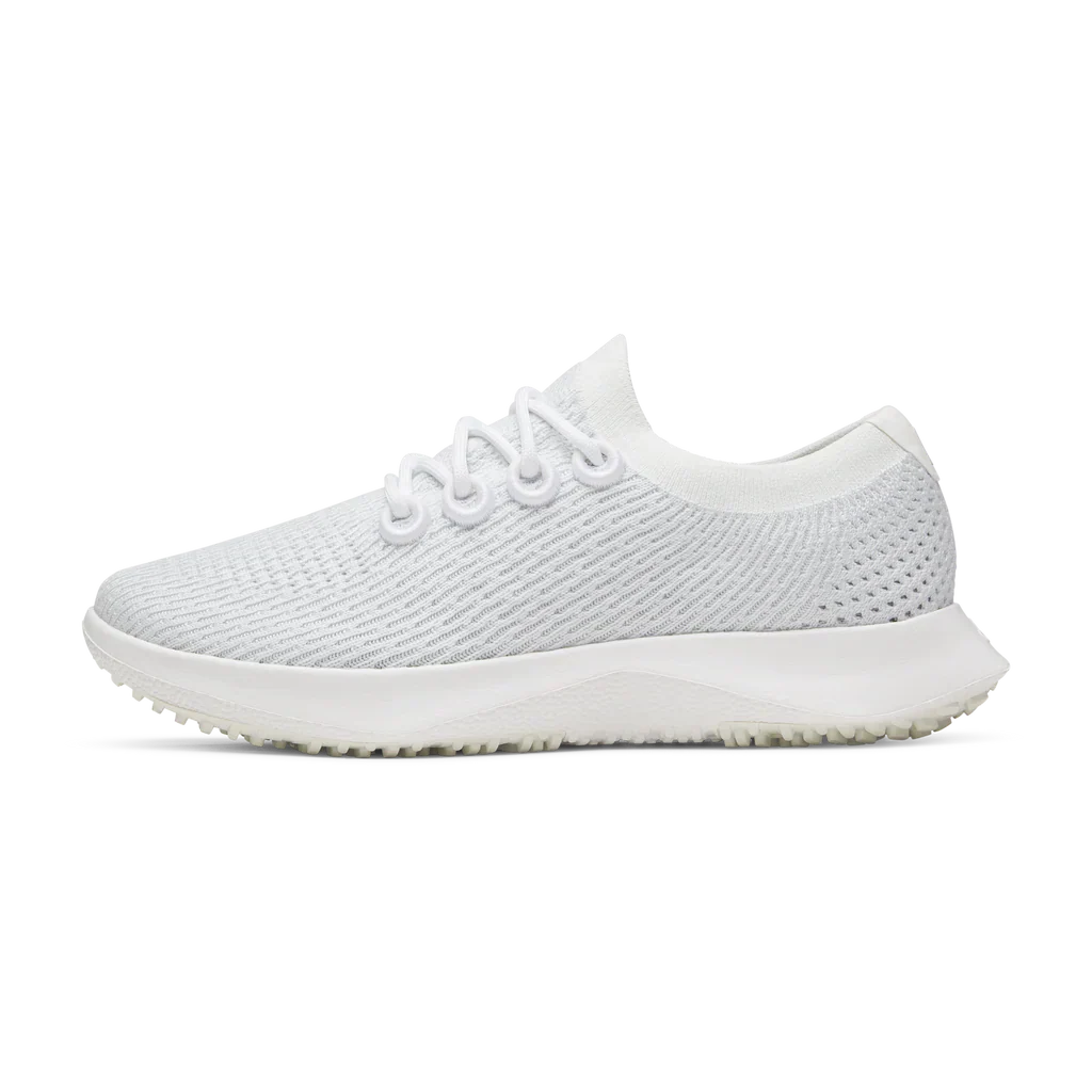 Damskie Sneakersy z Jednoczęściową Dzianinową Cholewką i Przyczepną Podeszwą