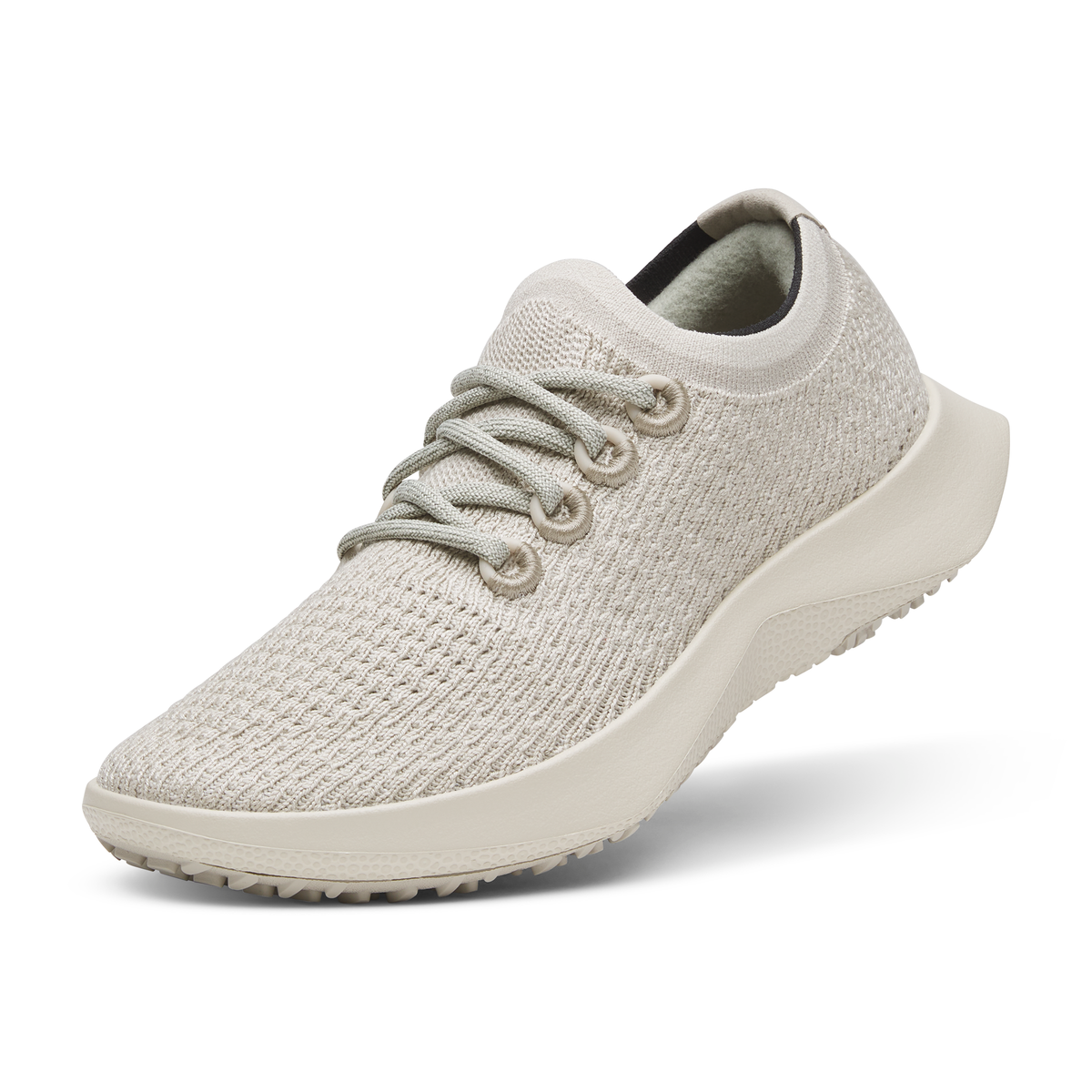 Damskie Sneakersy z Jednoczęściową Dzianinową Cholewką i Przyczepną Podeszwą