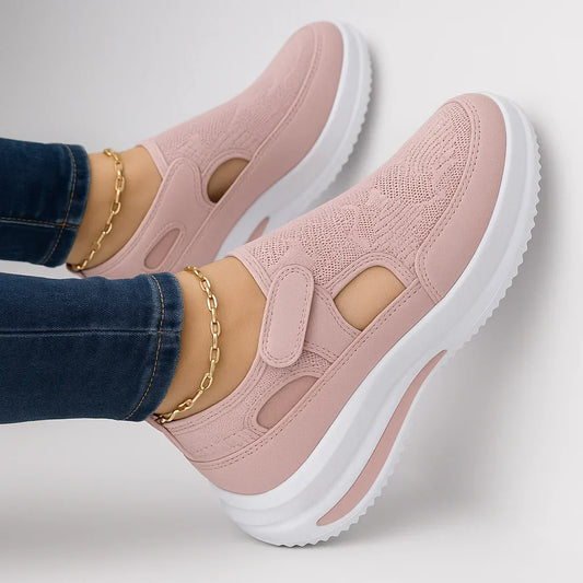 Damskie Buty Wsuwane Oddychające Antypoślizgowe Ze Wsparciem Łuku Stopy