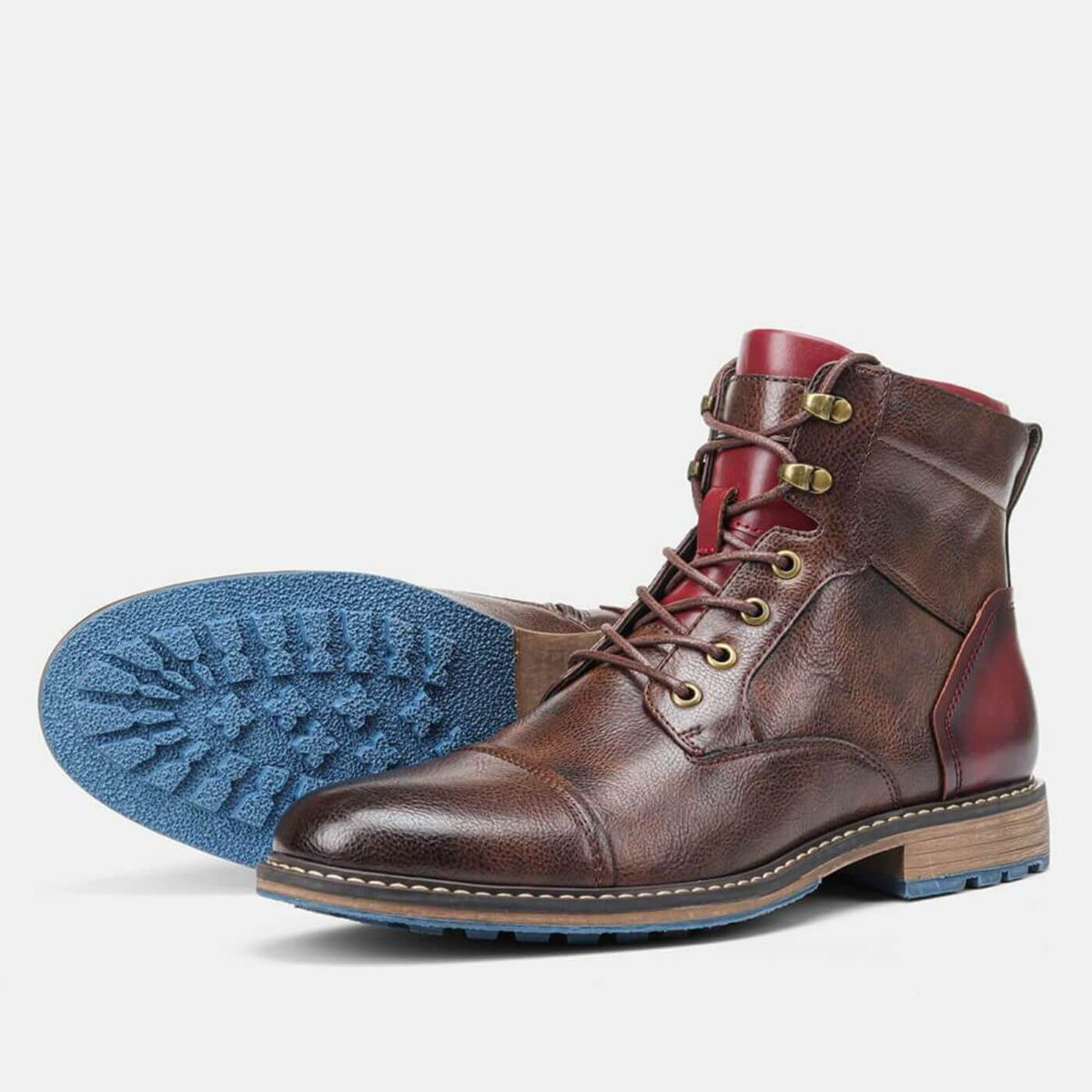 Męskie Buty Typu Oxford, Wsuwane, Ze Strukturowaną Podeszwą