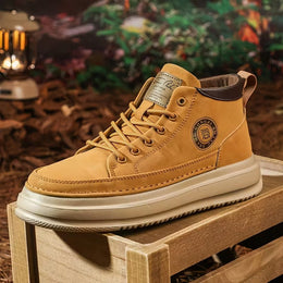 Buty Męskie Z Wkładką I Antypoślizgową Podeszwą