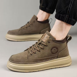Buty Męskie Z Wkładką I Antypoślizgową Podeszwą