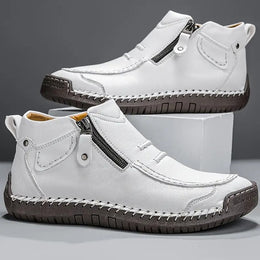 Męskie Eleganckie Buty Wsuwane z Wsparciem i Strukturalnym Dopasowaniem