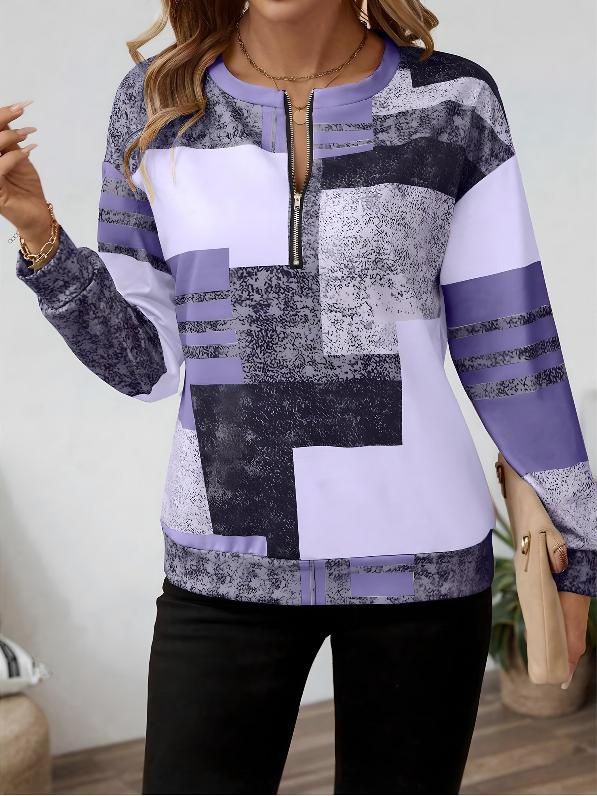 Damski Top W Stylu Retro Inspirowany Stylem Vintage, Z Pochlebną Sylwetką