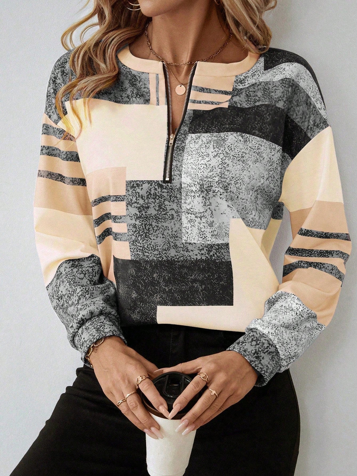 Damski Top W Stylu Retro Inspirowany Stylem Vintage, Z Pochlebną Sylwetką