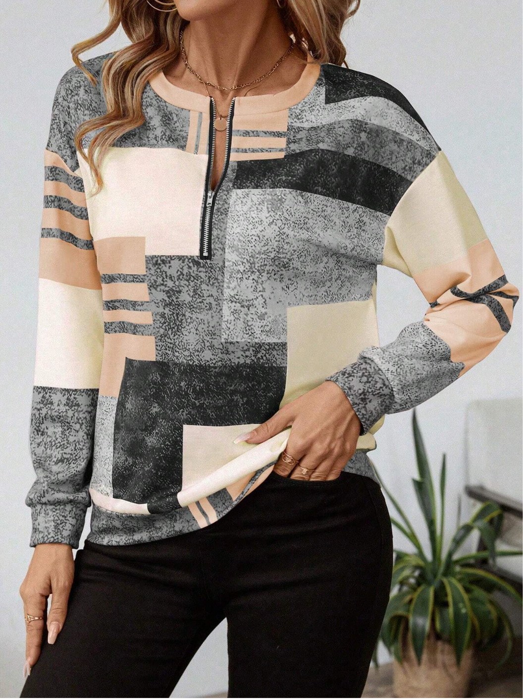 Damski Top W Stylu Retro Inspirowany Stylem Vintage, Z Pochlebną Sylwetką