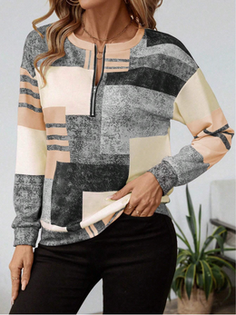 Damski Top W Stylu Retro Inspirowany Stylem Vintage, Z Pochlebną Sylwetką