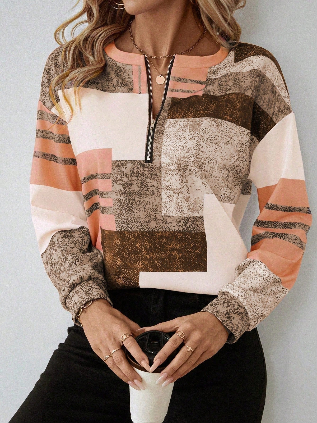 Damski Top W Stylu Retro Inspirowany Stylem Vintage, Z Pochlebną Sylwetką