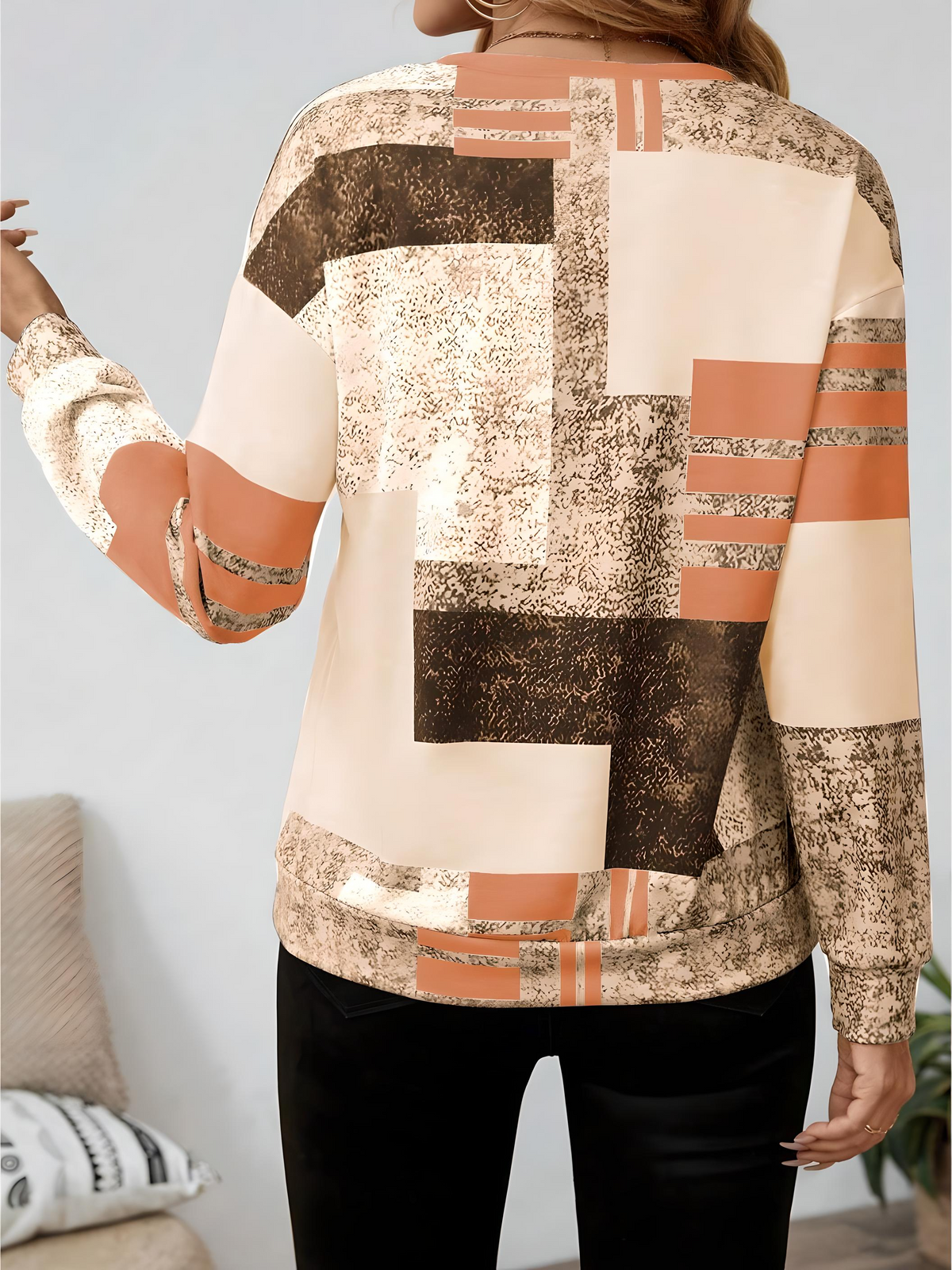 Damski Top W Stylu Retro Inspirowany Stylem Vintage, Z Pochlebną Sylwetką