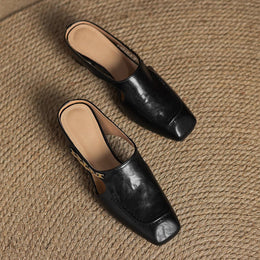Damskie Klapki Typu Slip-On Z Amortyzowana Wkladka I Odkrytymi Plecami