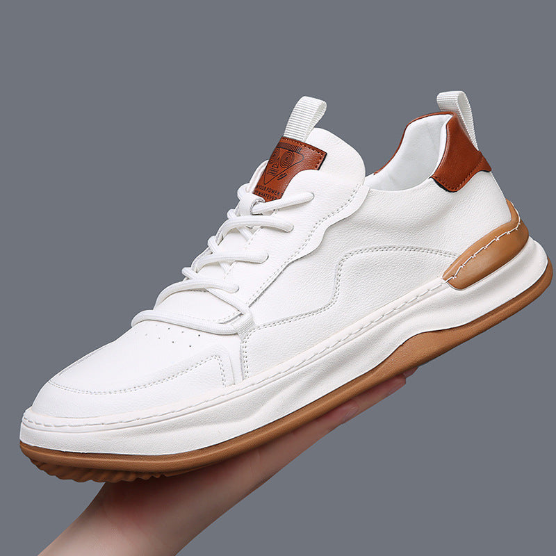 Męskie Sneakersy z Amortyzowaną Wkładką, Wyściełanym Kołnierzem i Gumową Podeszwą