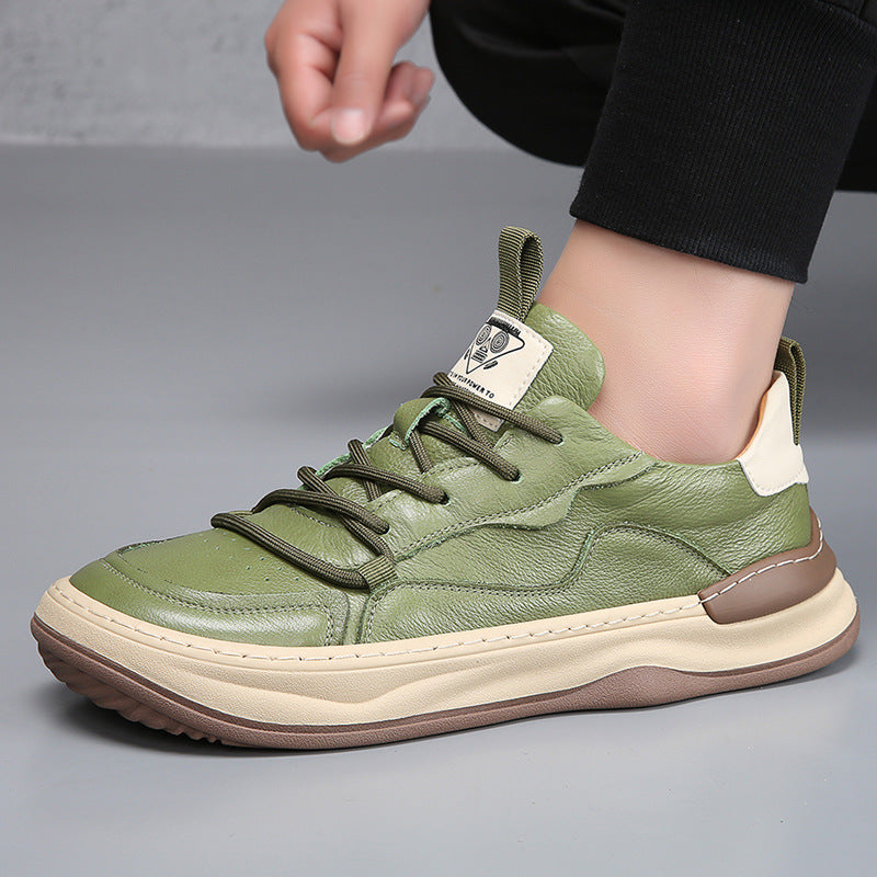 Męskie Sneakersy z Amortyzowaną Wkładką, Wyściełanym Kołnierzem i Gumową Podeszwą