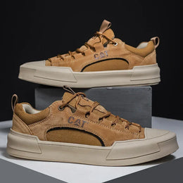 Męskie Sneakersy z Oddychającymi Wstawkami i Wytrzymałą Podeszwą