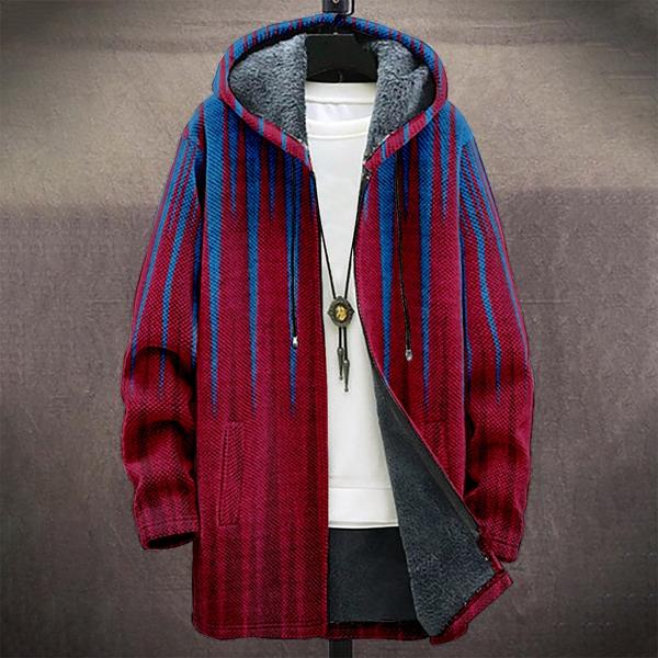 Damska Kurtka Jesienna Fleece Z Artystycznym Printem