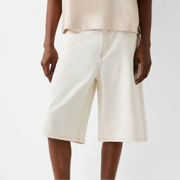 Meskie Szorty Denimblendshorts Baggy Fit Za Kolano Z Efektem Vintage