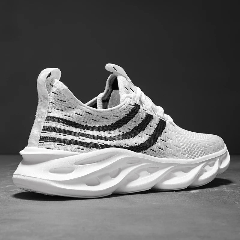 Męskie Buty Sportowe Z Oddychającej Siateczki Z Podeszwą Sticktread