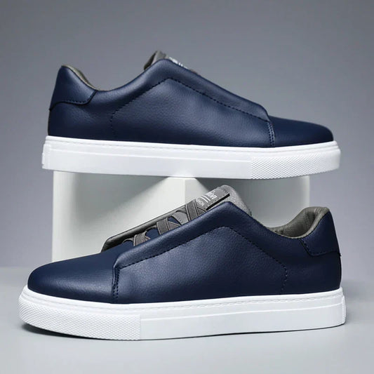 Męskie Sneakersy o Minimalistycznym Designie z Elastyczną Podeszwą i Smukłym Dopasowaniem