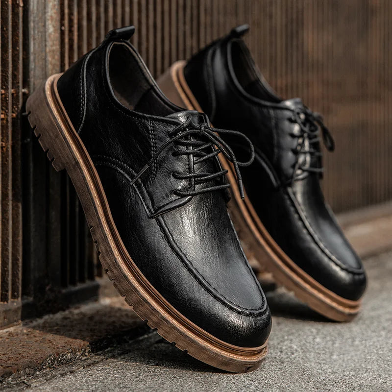Męskie Sneakersy Minimalistyczna Sylwetka Teksturowane Wykończenie