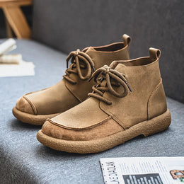 Buty Męskie Sznurowane Sznurowadła Z Amortyzowaną Podeszwą I Teksturowaną Podeszwą Zewnętrzną