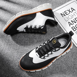 Męskie Buty Oxford Ze Sznurowaniem I Wkładką Memory Foam