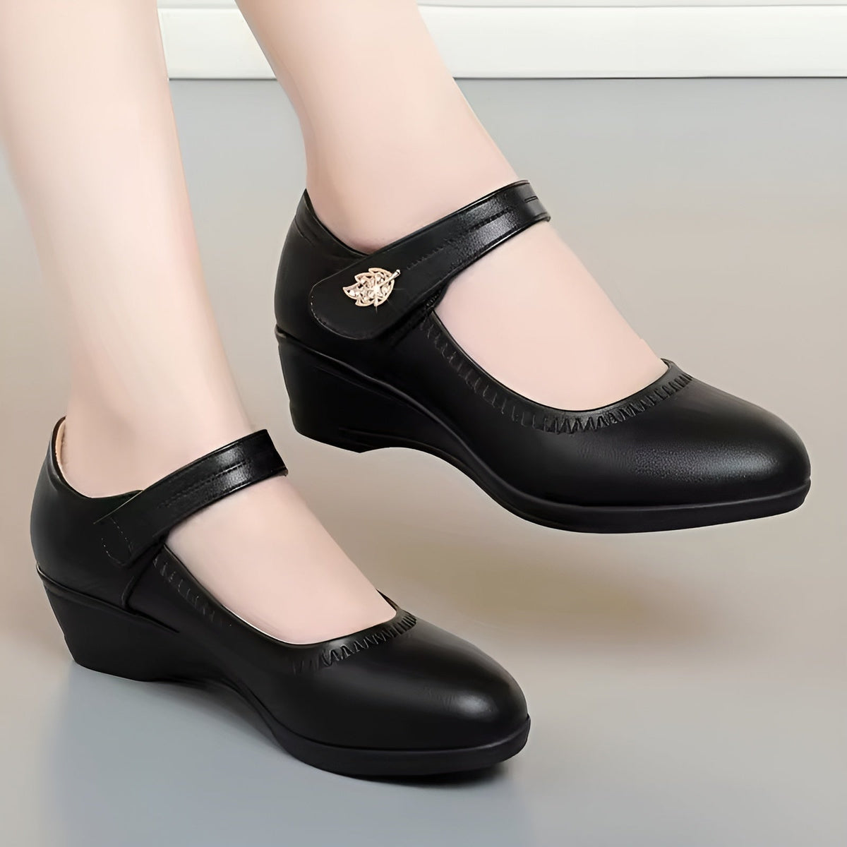 Damskie Lekkie Buty z Amortyzującą Podeszwą i Wkładką z Wyściółką
