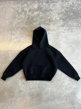 Męski Jesienny Dres Dwuczęściowy Z Bluzą Z Kapturem I Spodniami Jogger O Oversize'owym Kroju