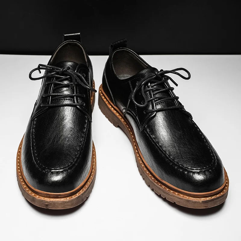 Męskie Sneakersy Minimalistyczna Sylwetka Teksturowane Wykończenie