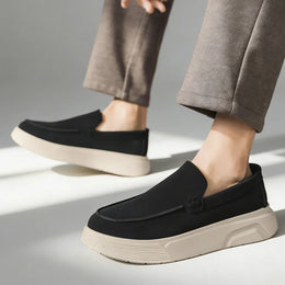 Męskie Mokasyny Ortopedyczne z Amortyzującą Podeszwą i Wkładką Wsparcia
