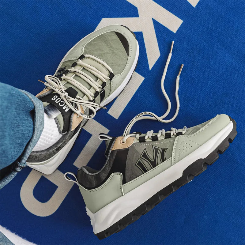 Męskie Sneakersy z Amortyzowaną Wkładką i Wytrzymałą Podeszwą