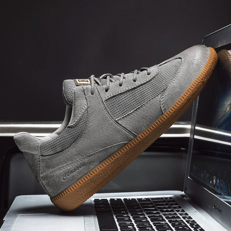 Męskie Sneakersy Antypoślizgowa Podeszwa Dekoracyjne Przeszycia