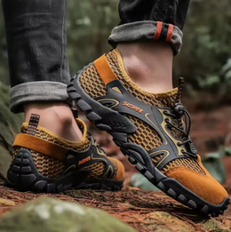 Męskie Buty Trekkingowe Z Antypoślizgową Podeszwą I Wsparciem Szlaku