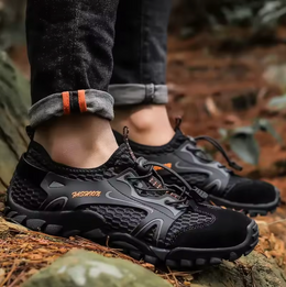 Męskie Buty Trekkingowe Z Antypoślizgową Podeszwą I Wsparciem Szlaku