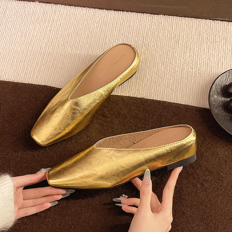 Damskie Półbuty Typu Slip-On Z Niskim Wycięciem I Podeszwą Zapewniającą Wsparcie